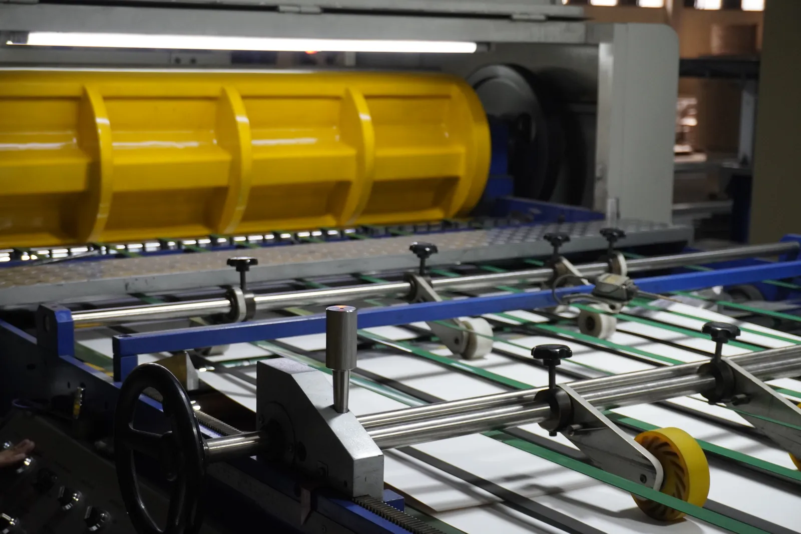Wide view of the Fil-Anchor production line